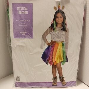 Mystic Rainbow Unicorn Kids Costume